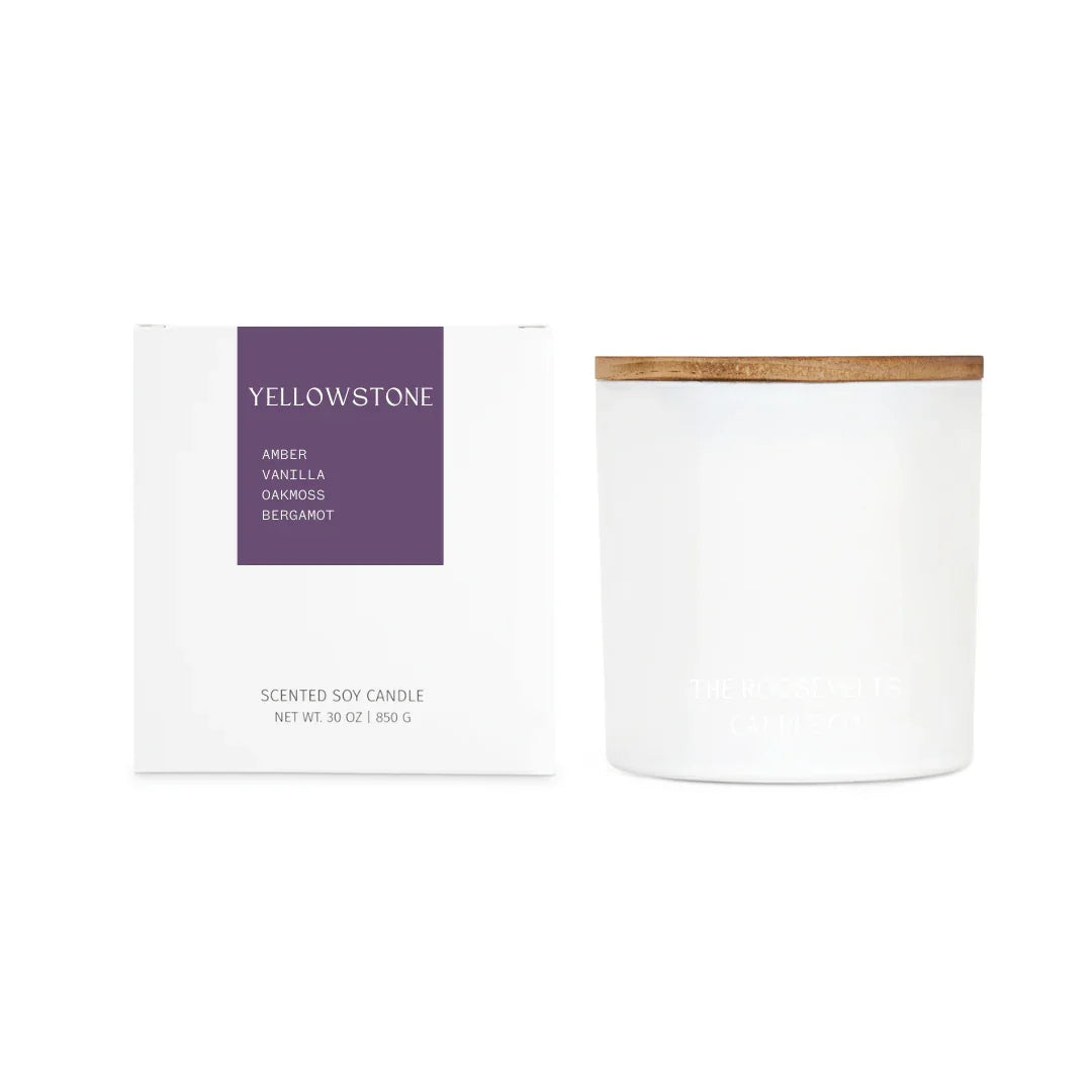 3-Wick Candle - The Roosevelts Candle Co.