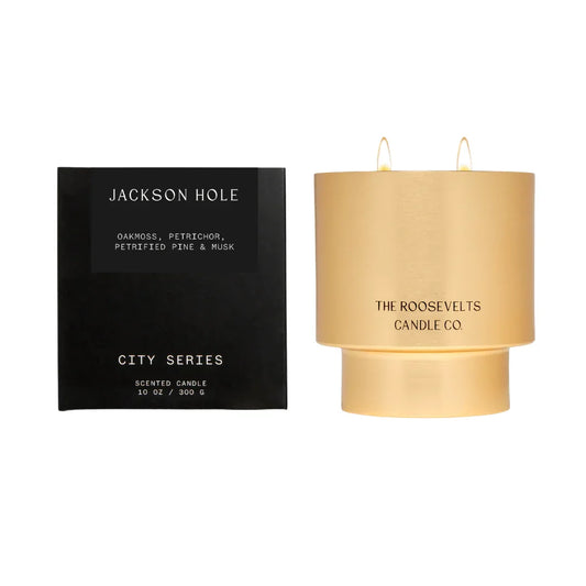 Jackson Hole, WY Candle - The Roosevelts Candle Co.