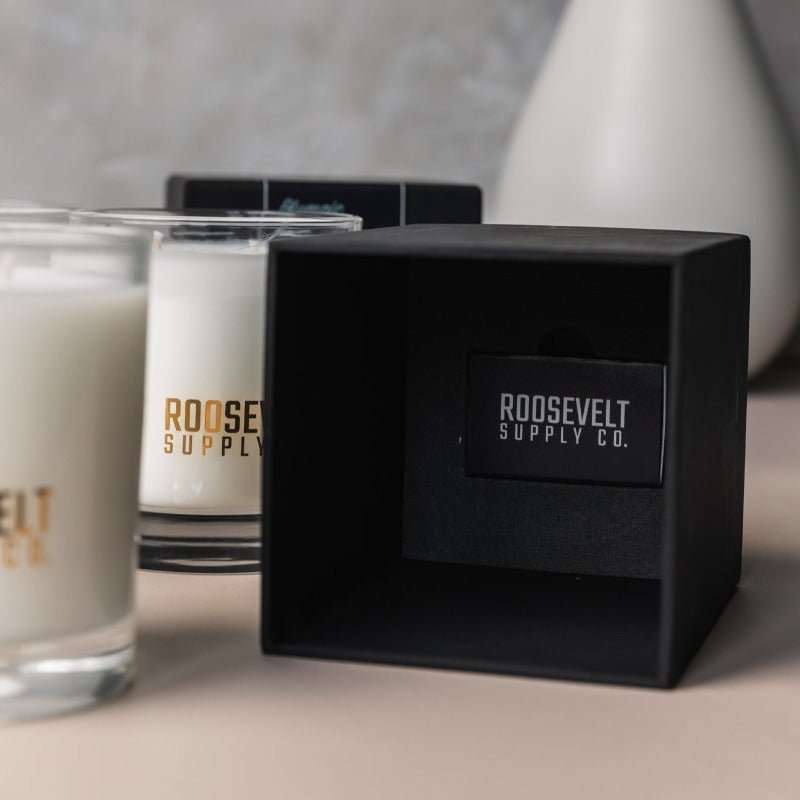 Death Valley Cocktail Glass Candle - The Roosevelts Candle Co.