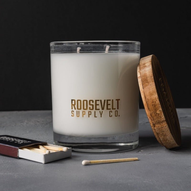 Death Valley Cocktail Glass Candle - The Roosevelts Candle Co.