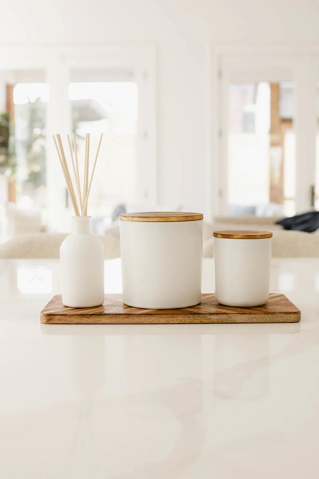 Everglades 3 Wick Candle - Citrus, Bamboo, Jasmine & Green Leaves. - The Roosevelts Candle Co.