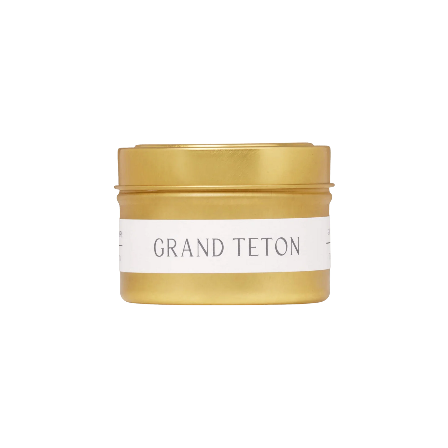 Grand Teton Travel Candle - The Roosevelts Candle Co.