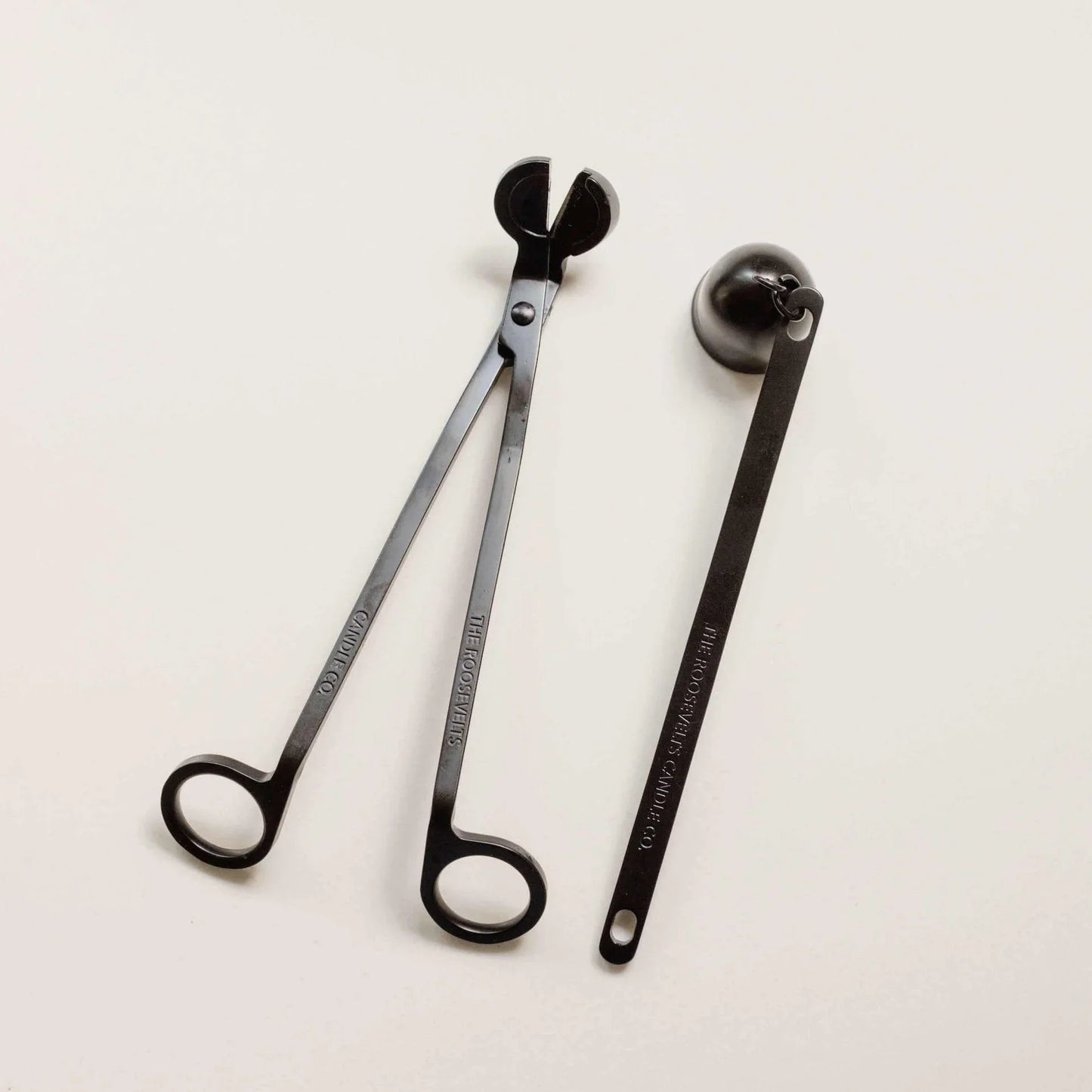 Matte Black Wick Trimmer - The Roosevelts Candle Co.