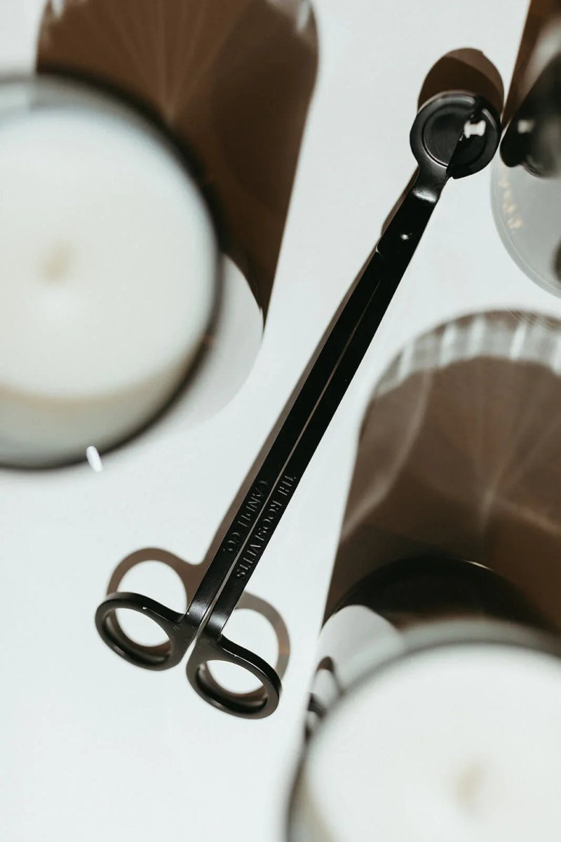 Matte Black Wick Trimmer - The Roosevelts Candle Co.-
