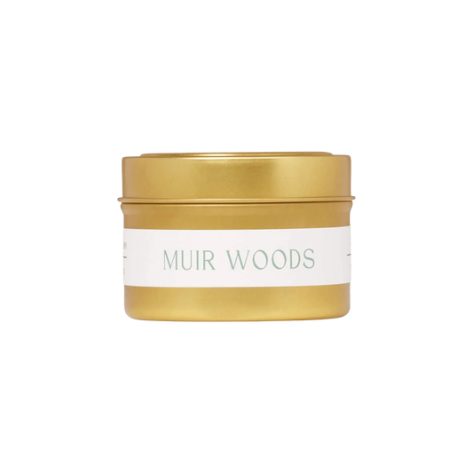 Muir Woods Travel Candle - The Roosevelts Candle Co.