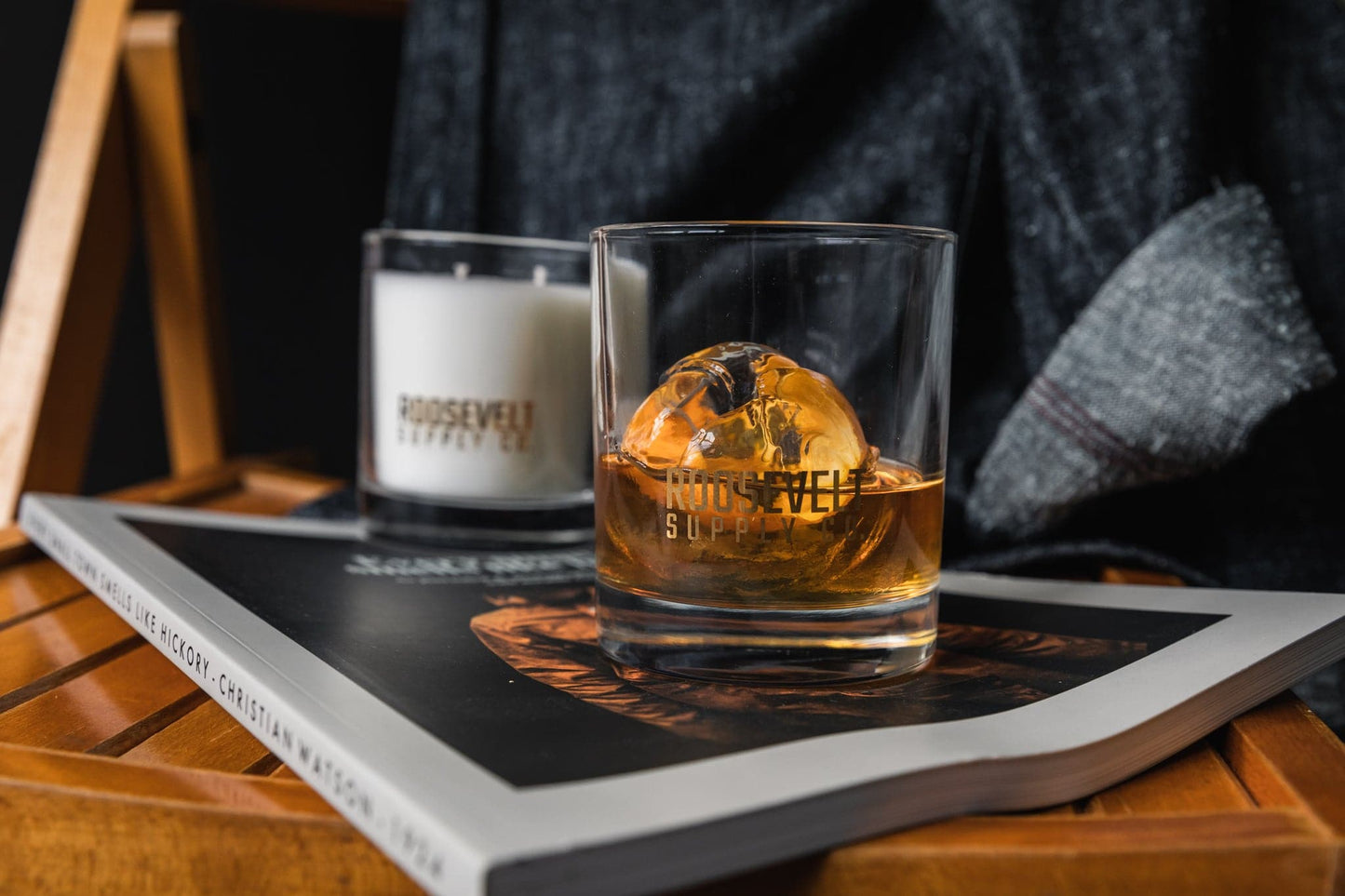 Olympic Cocktail Glass Candle - The Roosevelts Candle Co.