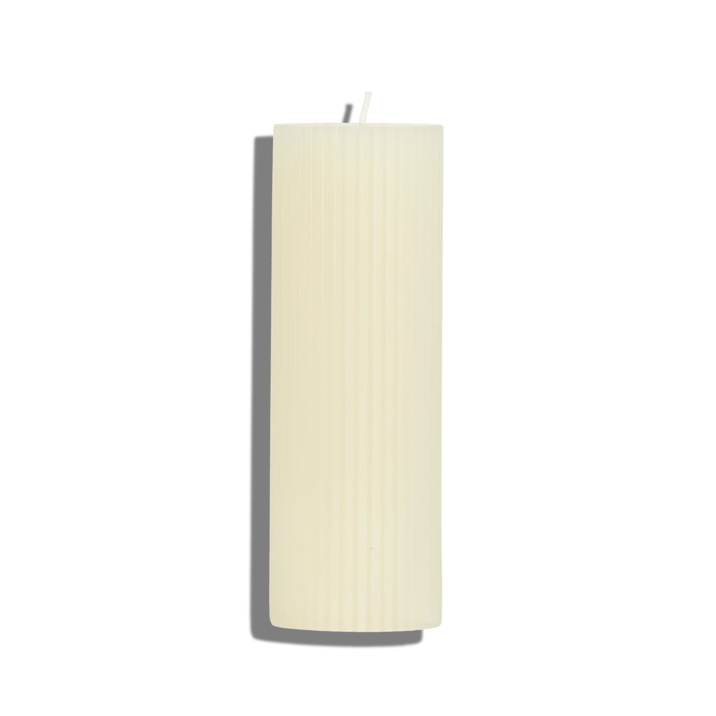 Ribbed Pillar Candle - The Roosevelts Candle Co.