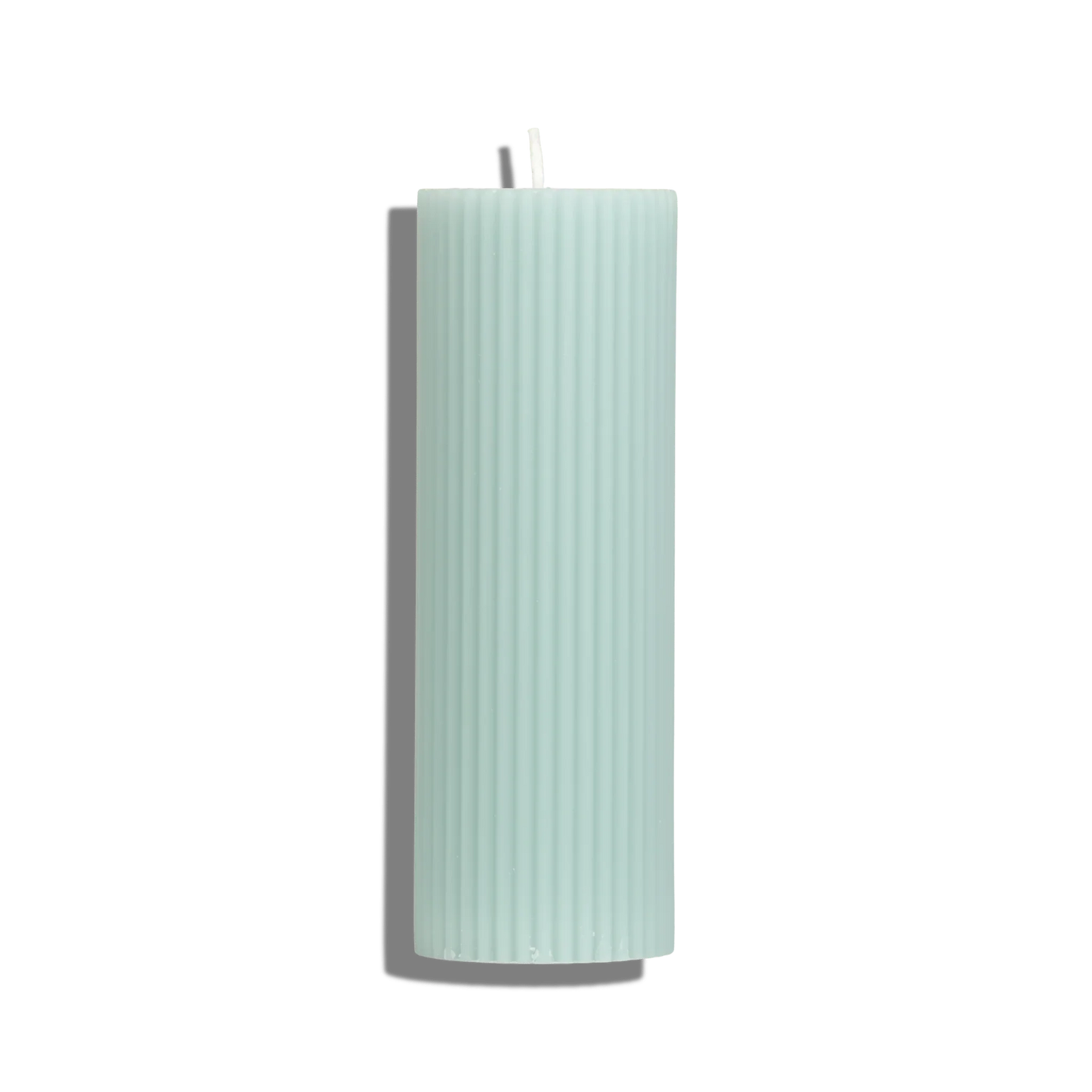 Ribbed Pillar Candle - The Roosevelts Candle Co.