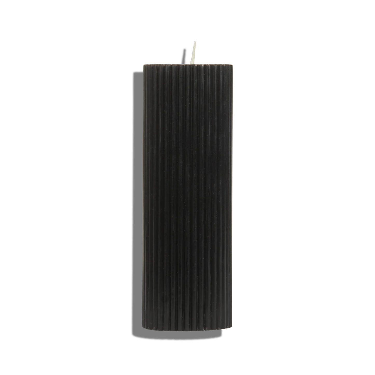 Ribbed Pillar Candle - The Roosevelts Candle Co.