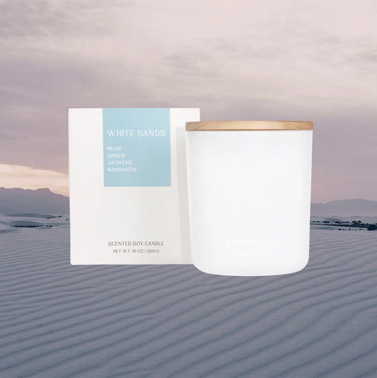White Sands Candle - The Roosevelts Candle Co.