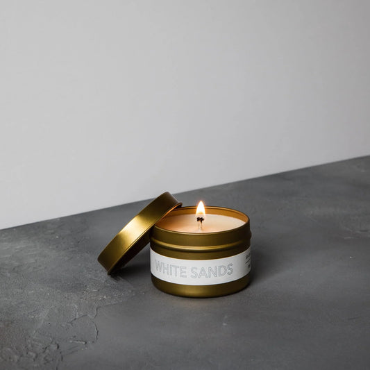 White Sands Travel Candle - The Roosevelts Candle Co.