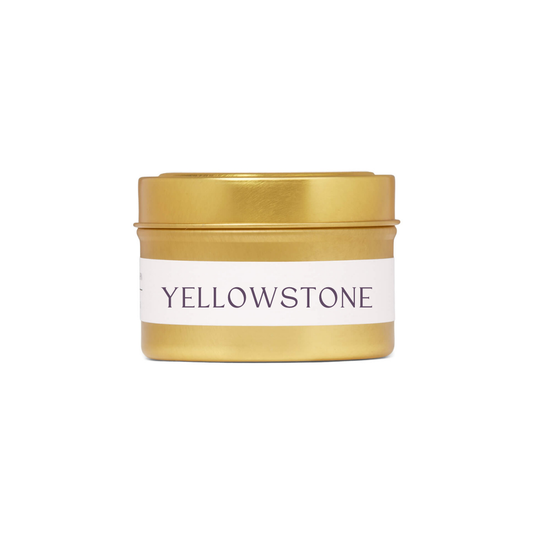 Yellowstone Travel Candle - The Roosevelts Candle Co.