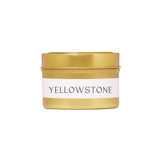 Yellowstone Travel Candle - The Roosevelts Candle Co.