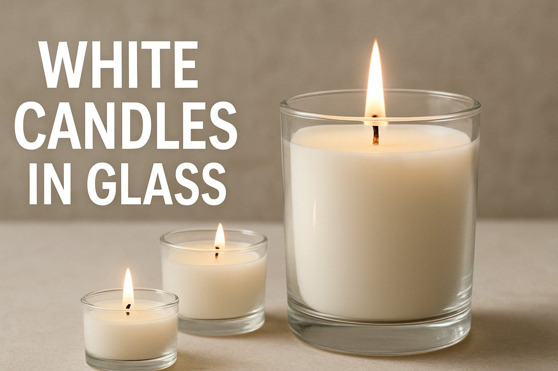 9 Essential White Candles in Glass for Elegant Decor 2025 - The Roosevelts Candle Co.