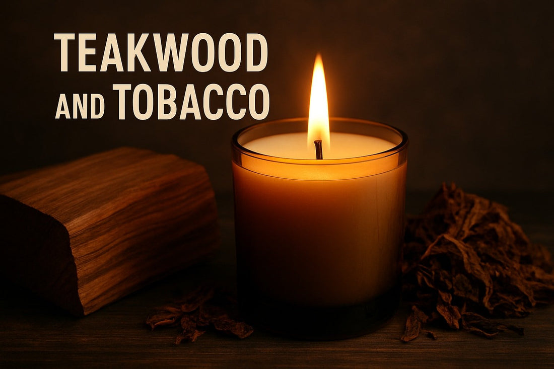 Teakwood and Tobacco Candle Guide: Scent, Care, and Picks 2026 - The Roosevelts Candle Co.