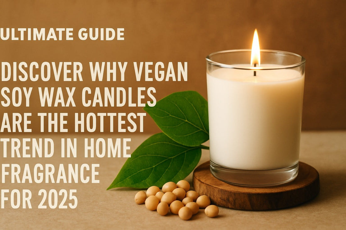 The Ultimate Guide to Vegan Soy Wax Candles in 2025 - The Roosevelts Candle Co.