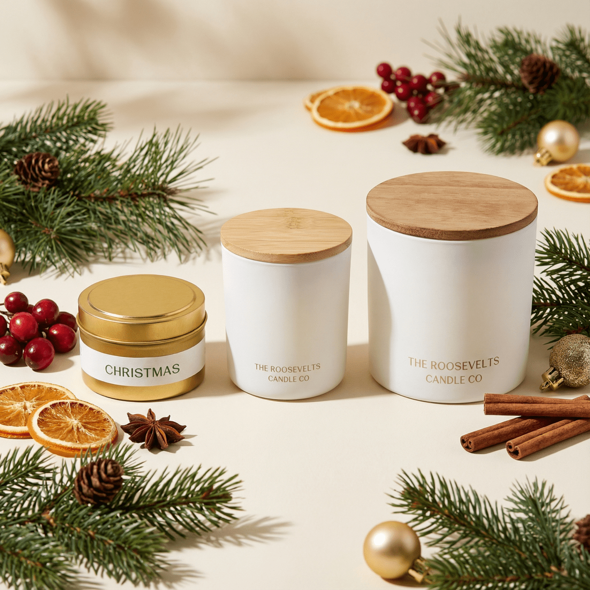 Limited Edition Christmas - The Roosevelts Candle Co.