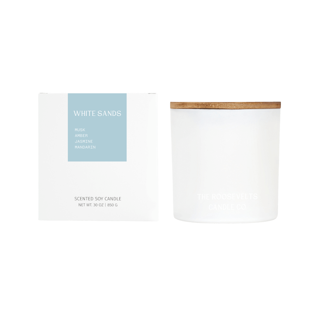 3-Wick Candle - The Roosevelts Candle Co.