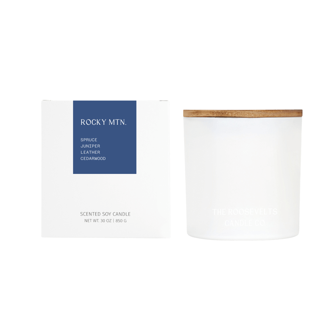 3-Wick Candle - The Roosevelts Candle Co.