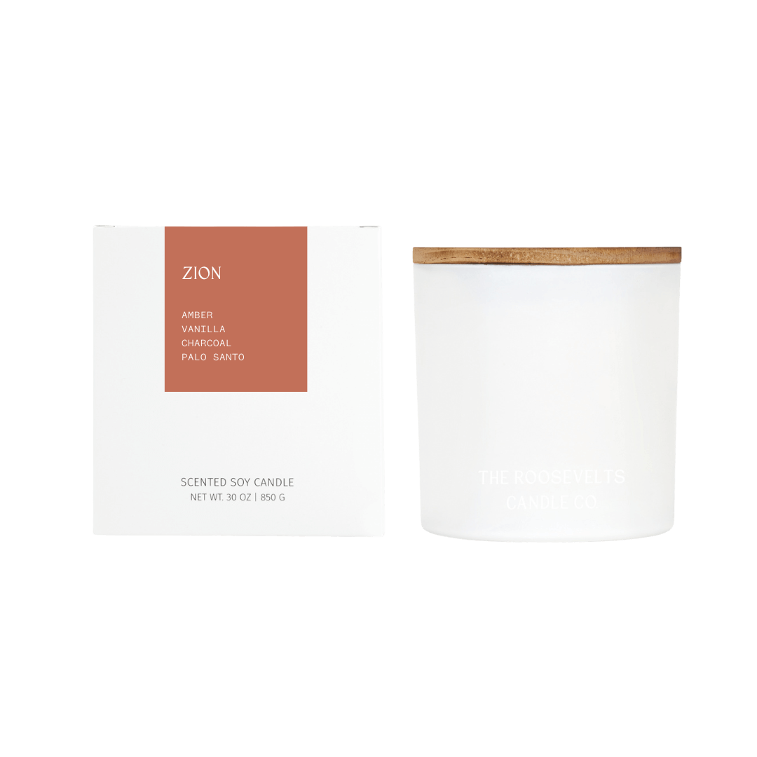 3-Wick Candle - The Roosevelts Candle Co.