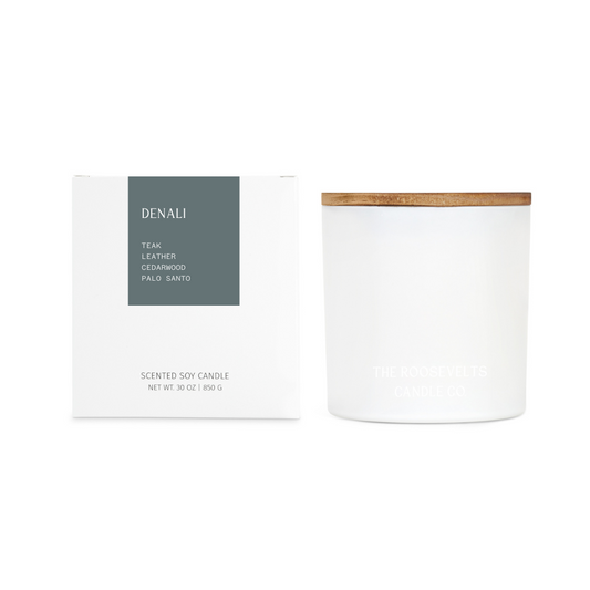 Denali 3 Wick Candle - The Roosevelts Candle Co.