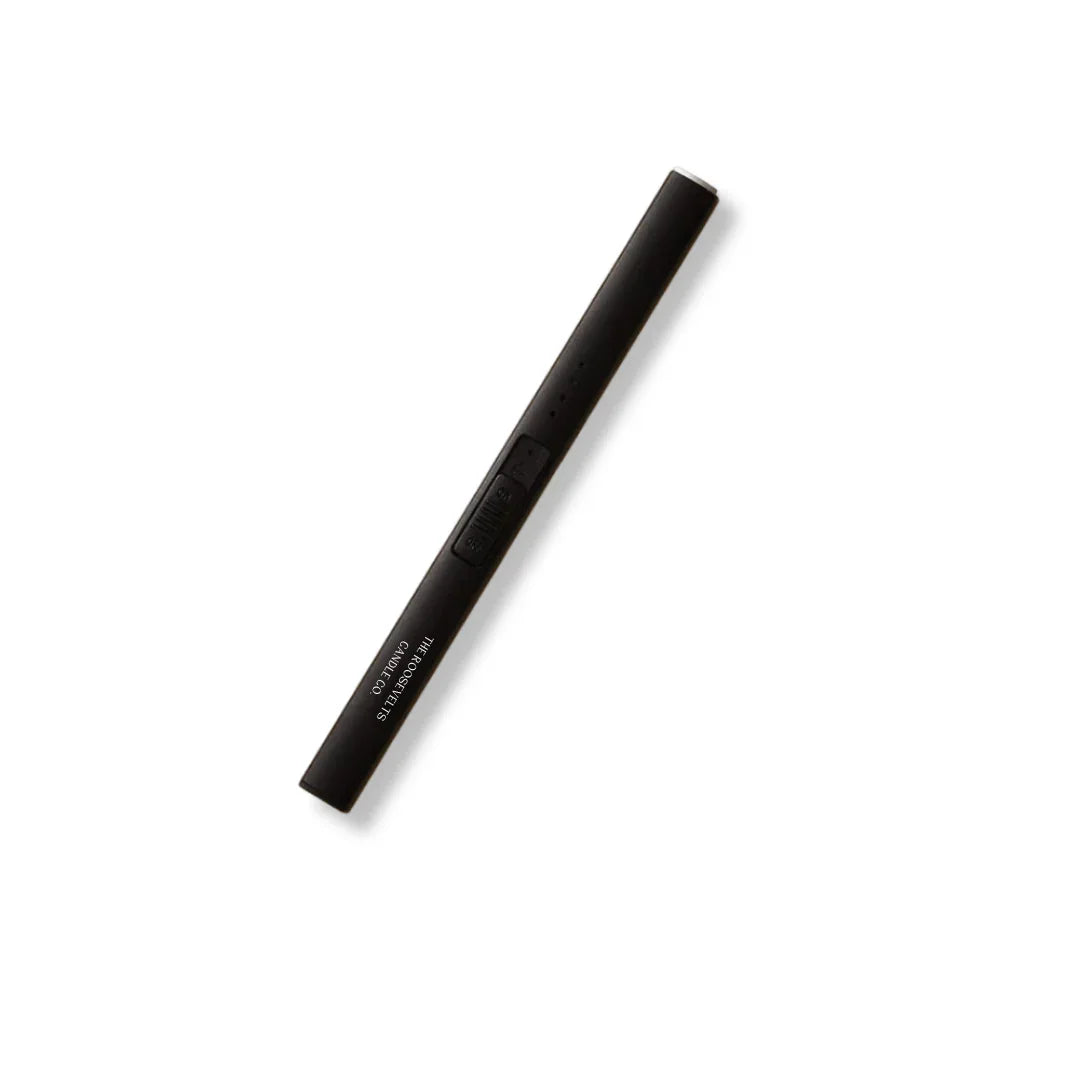 Black Flameless Lighter - The Roosevelts Candle Co.-