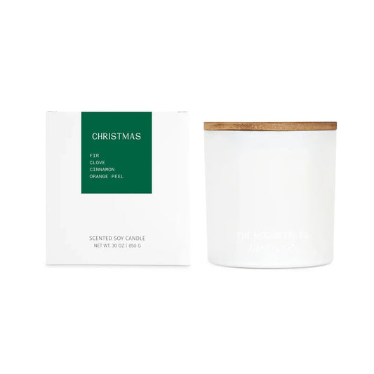 Christmas 3 Wick Candle - The Roosevelts Candle Co.-Candle