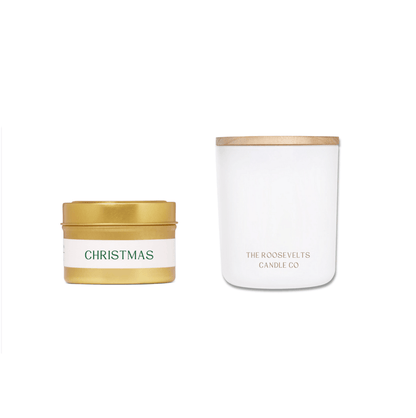 Christmas Duo Candles - The Roosevelts Candle Co.-Candle