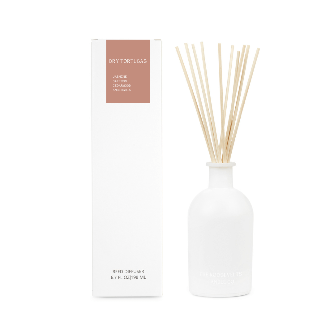 Dry Tortugas Reed Diffuser - The Roosevelts Candle Co.