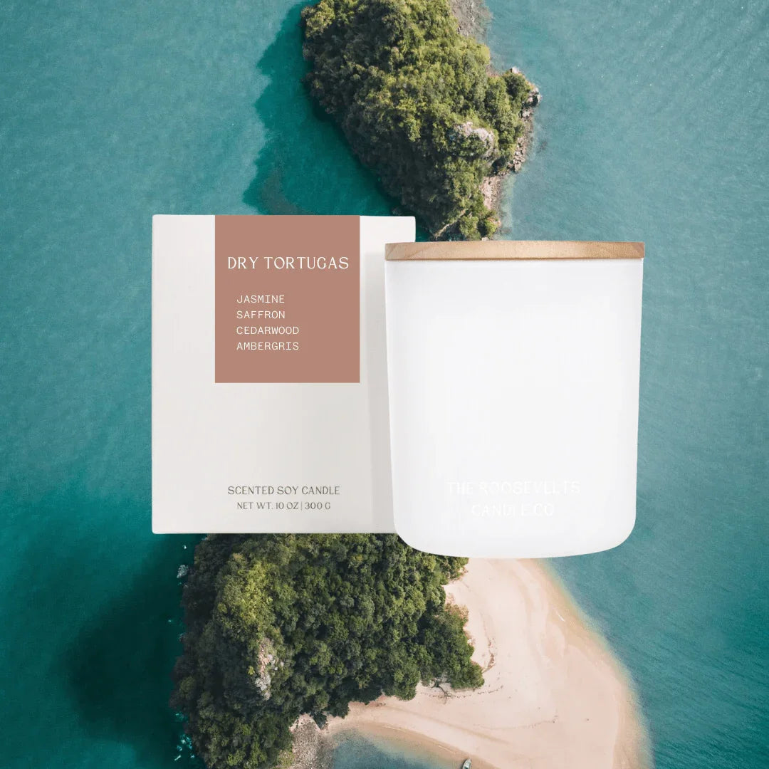 Dry Tortugas Trio Candles - The Roosevelts Candle Co.-Candle