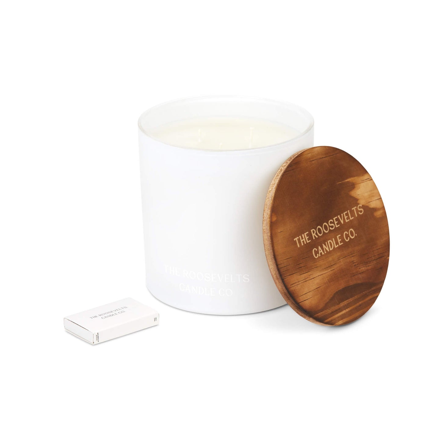 Everglades 3 Wick Candle - Citrus, Bamboo, Jasmine & Green Leaves. - The Roosevelts Candle Co.