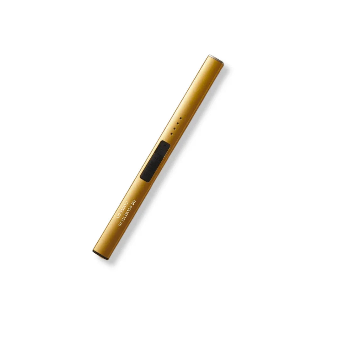 Gold Flameless Lighter - The Roosevelts Candle Co.-
