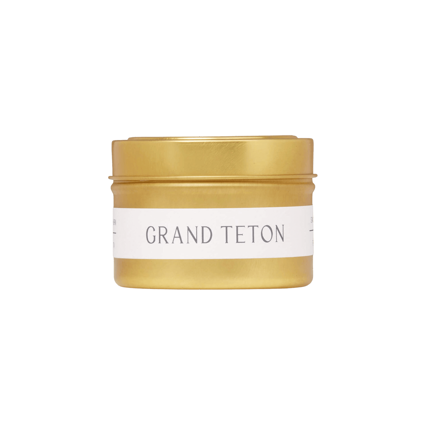 Grand Teton Travel Candle - The Roosevelts Candle Co.