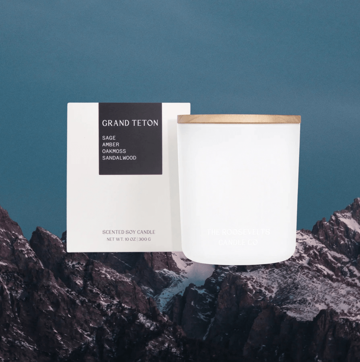 Grand Teton Trio Candles - The Roosevelts Candle Co.-Candle