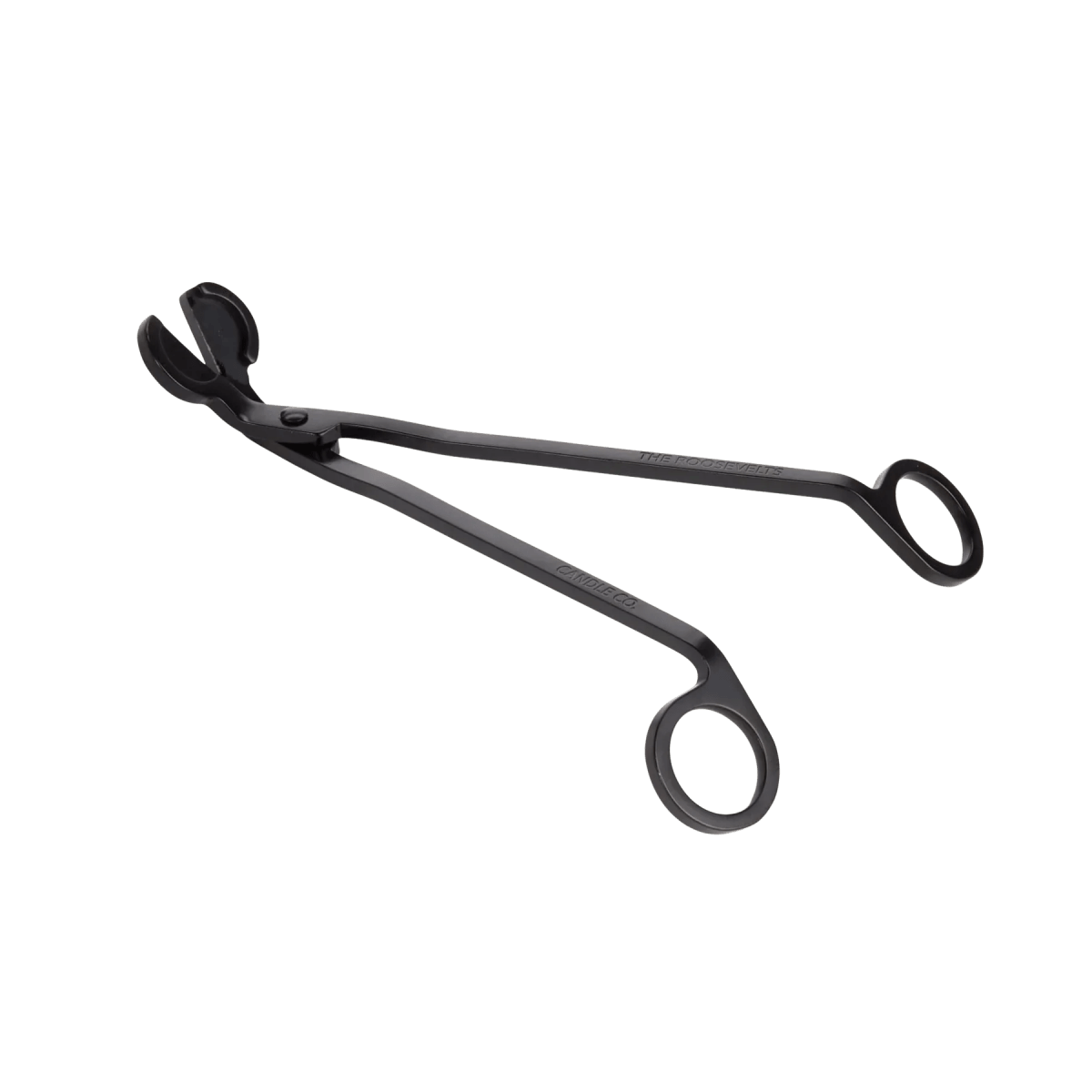 Matte Black Candle Trimmer + Snuffer - The Roosevelts Candle Co.-