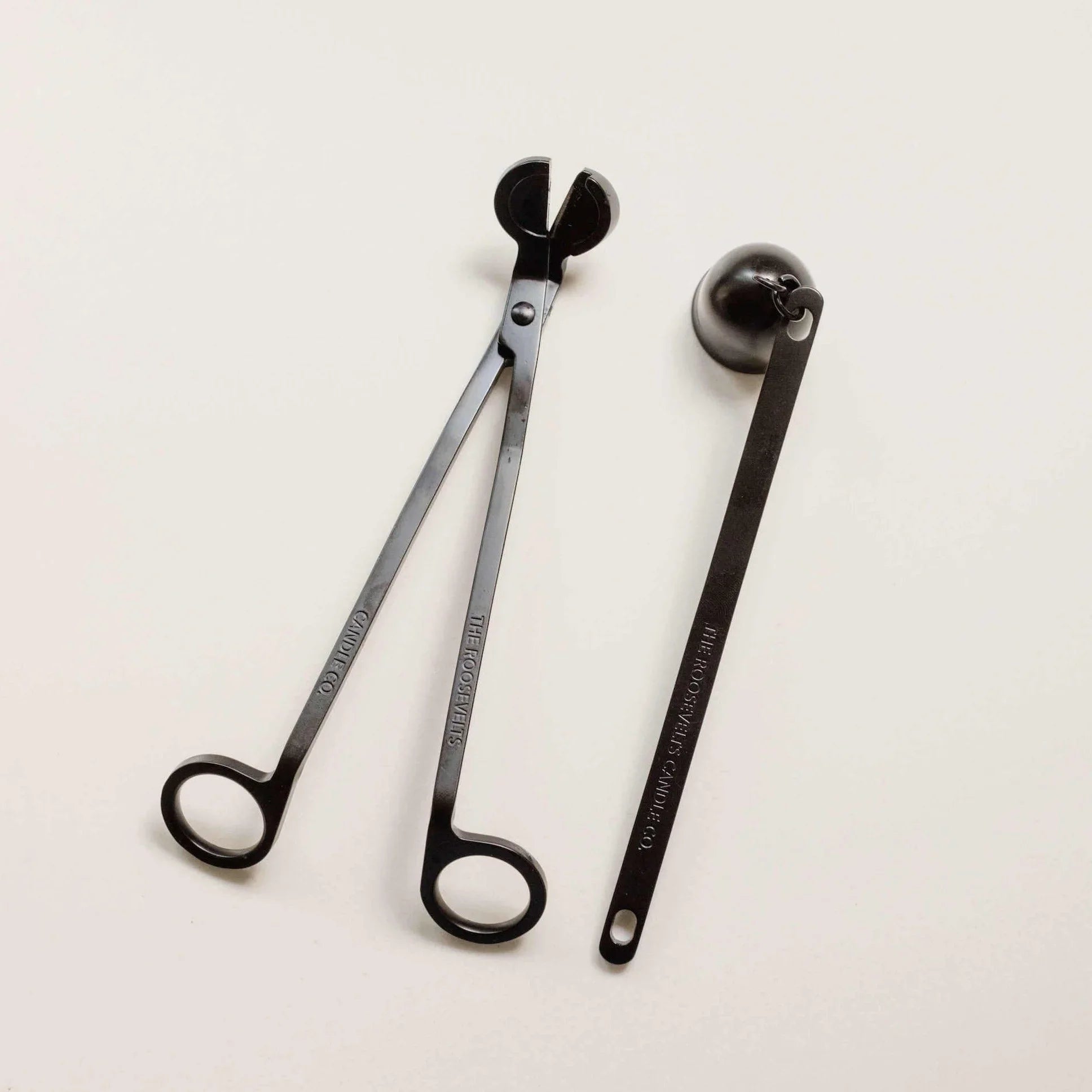 Matte Black Wick Trimmer - The Roosevelts Candle Co.