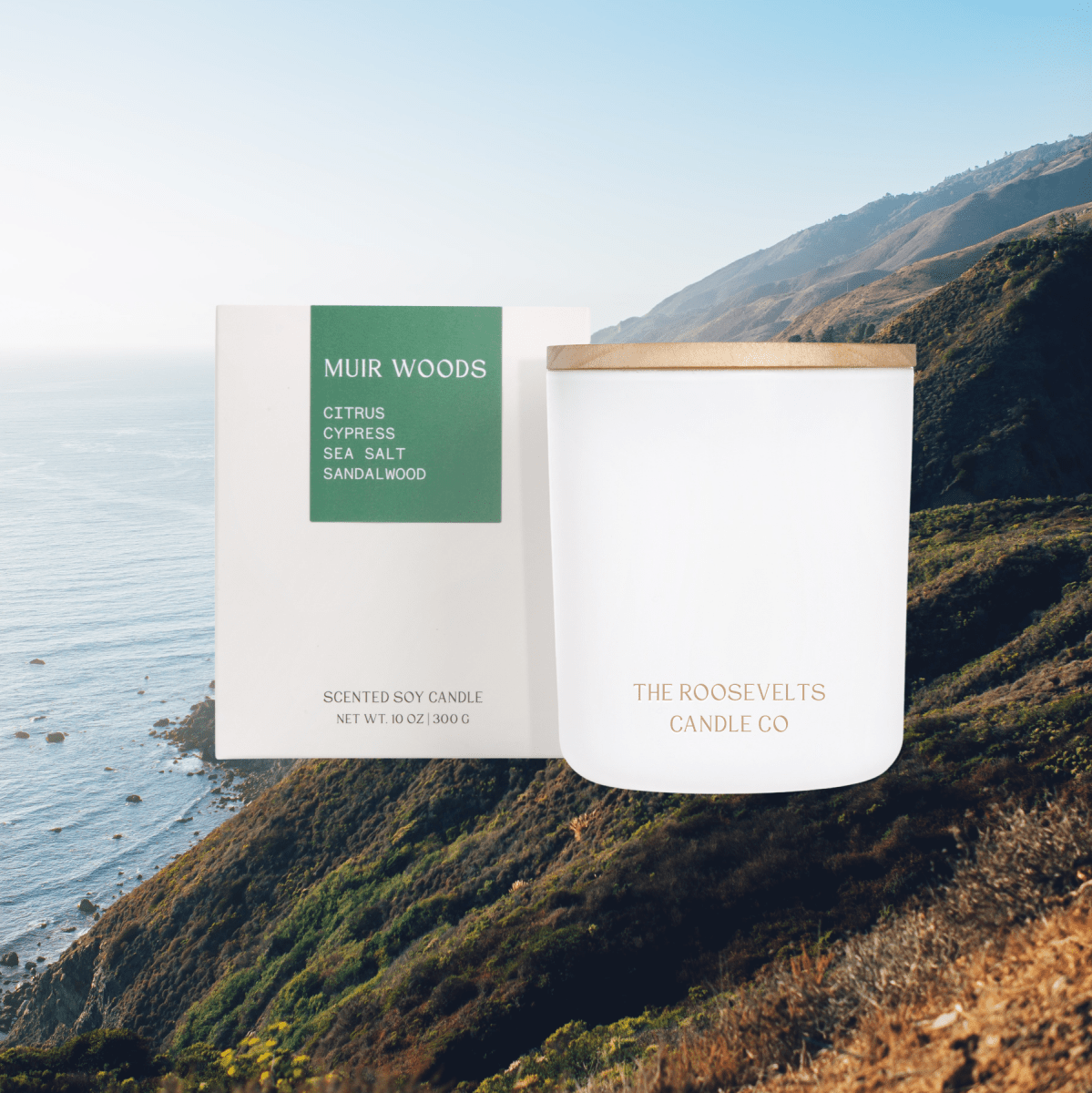 Muir Woods Candle Trio - The Roosevelts Candle Co.-Candle