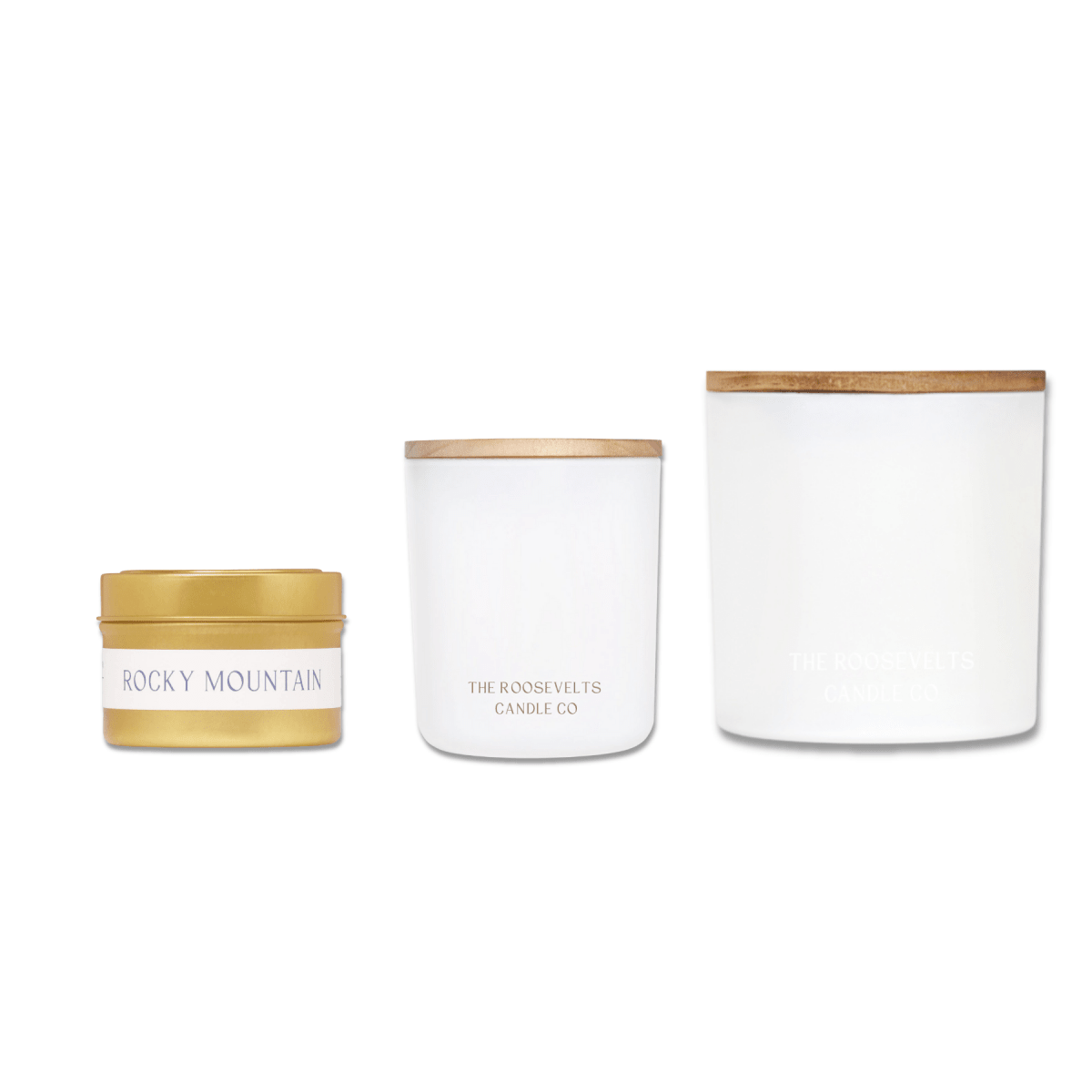 Rocky Mountain Candle Trio - The Roosevelts Candle Co.-Candle