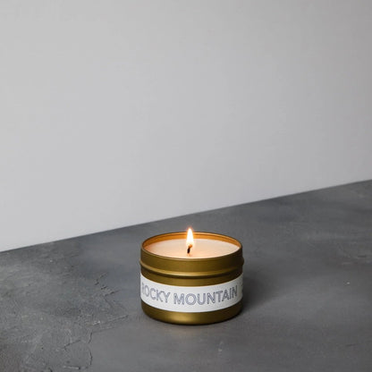Rocky Mountain Travel Candle - The Roosevelts Candle Co.-Candle