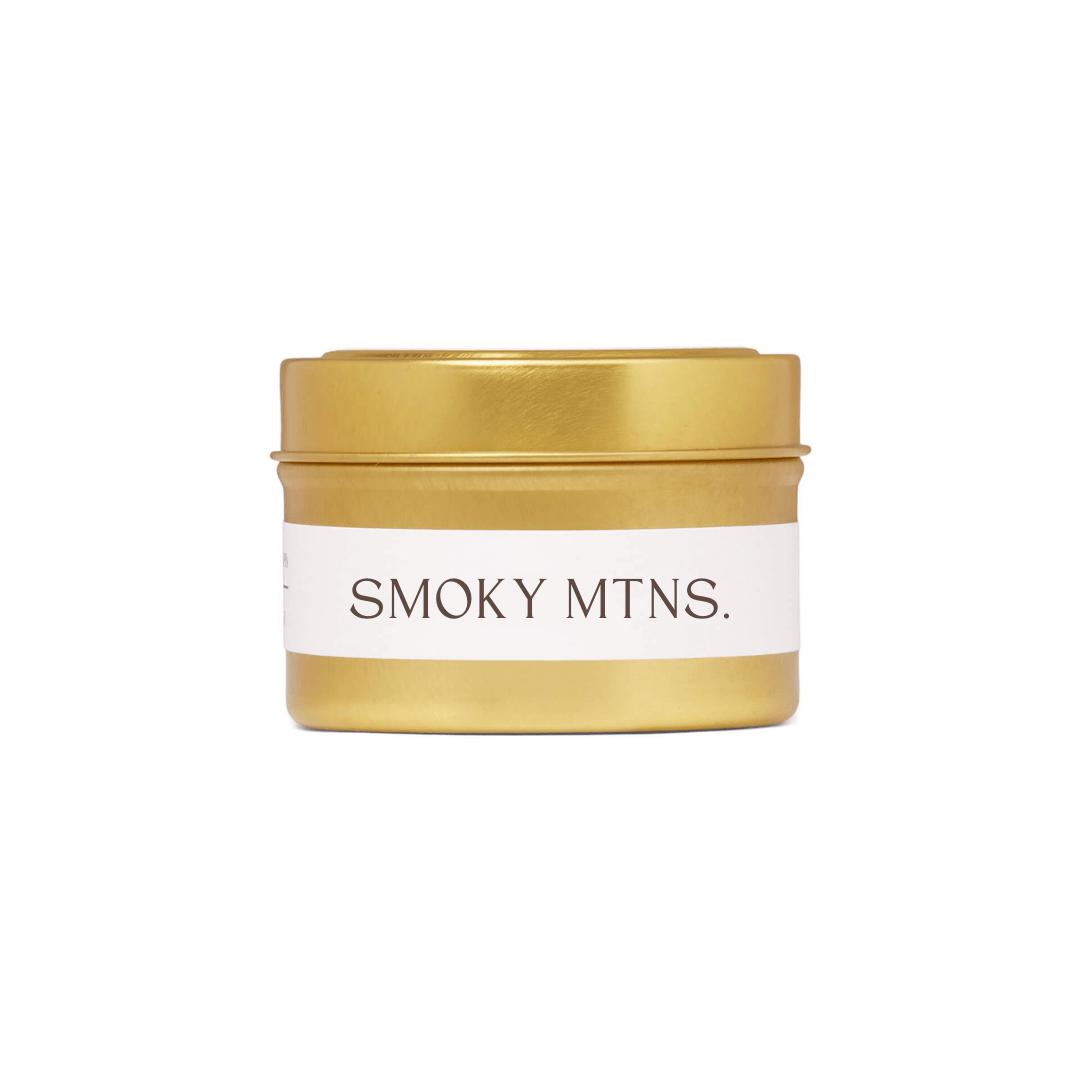 Smoky Mountain Travel Candle - The Roosevelts Candle Co.