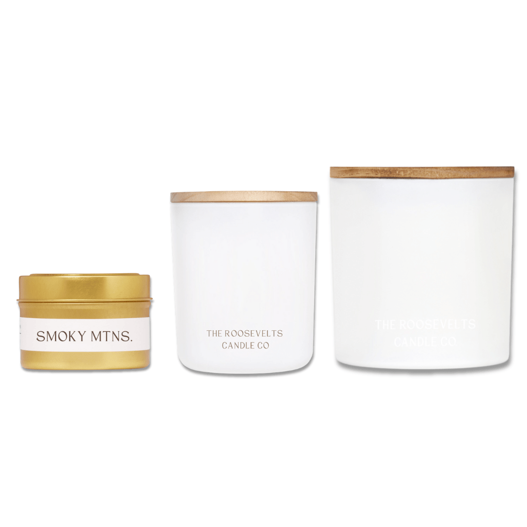 Smoky Mtn Trio Candles - The Roosevelts Candle Co.-Candle