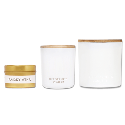 Smoky Mtn Trio Candles - The Roosevelts Candle Co.-Candle