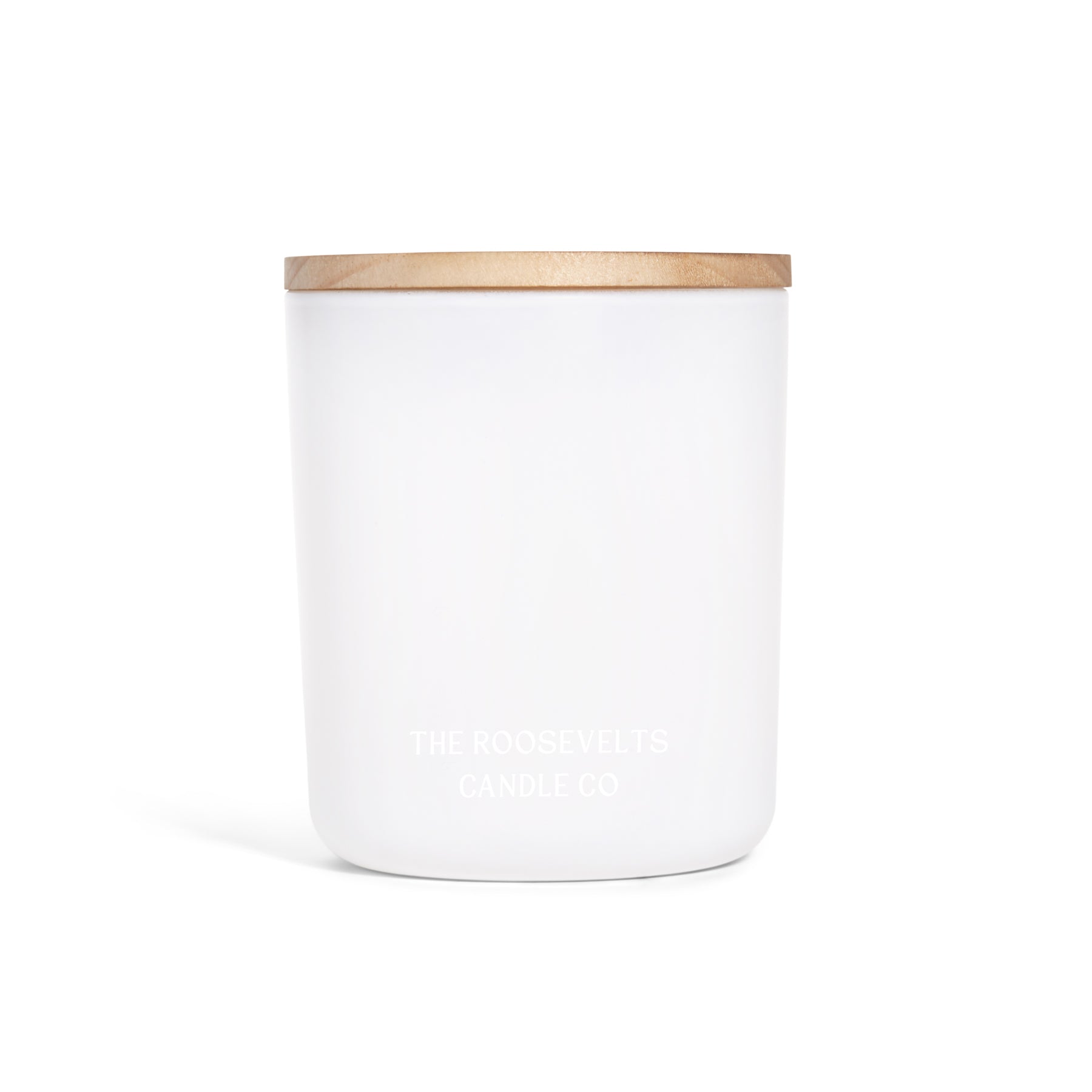 White Sands Candle - Sea Salt, Jasmine, Dark Musk, Amber & Mandarin - The Roosevelts Candle Co.