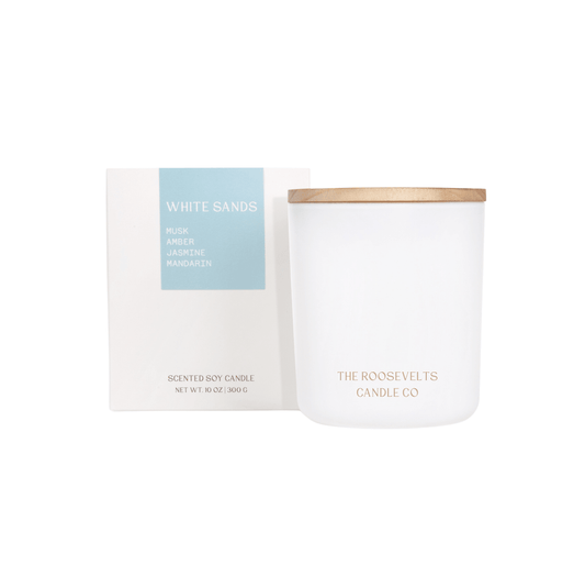 White Sands Candle Trio - The Roosevelts Candle Co.-Candle
