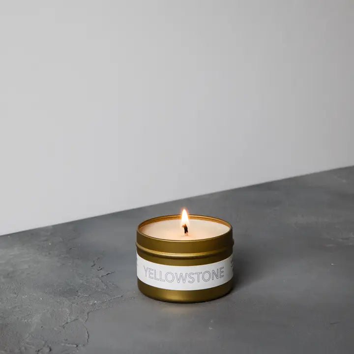 Yellowstone Travel Candle - The Roosevelts Candle Co.-Candle