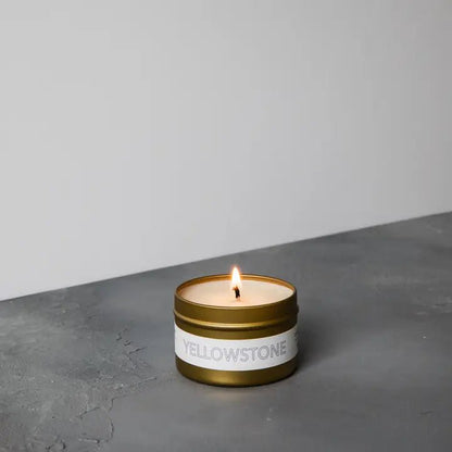 Yellowstone Travel Candle - The Roosevelts Candle Co.-Candle