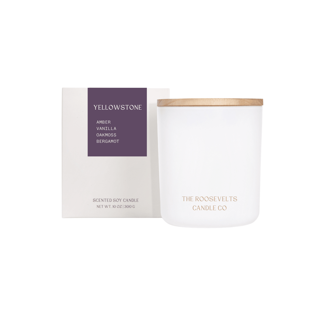 Yellowstone Trio Candles - The Roosevelts Candle Co.-Candle