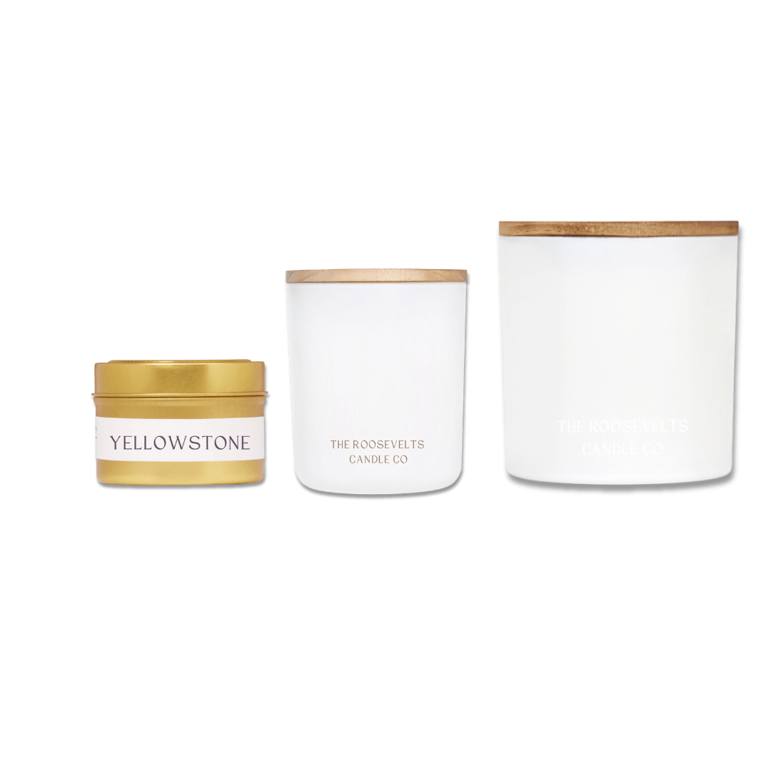 Yellowstone Trio Candles - The Roosevelts Candle Co.-Candle