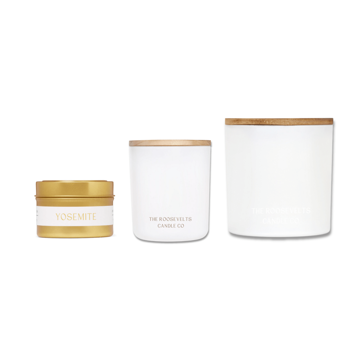 Yosemite Candle Trio - The Roosevelts Candle Co.-Candle