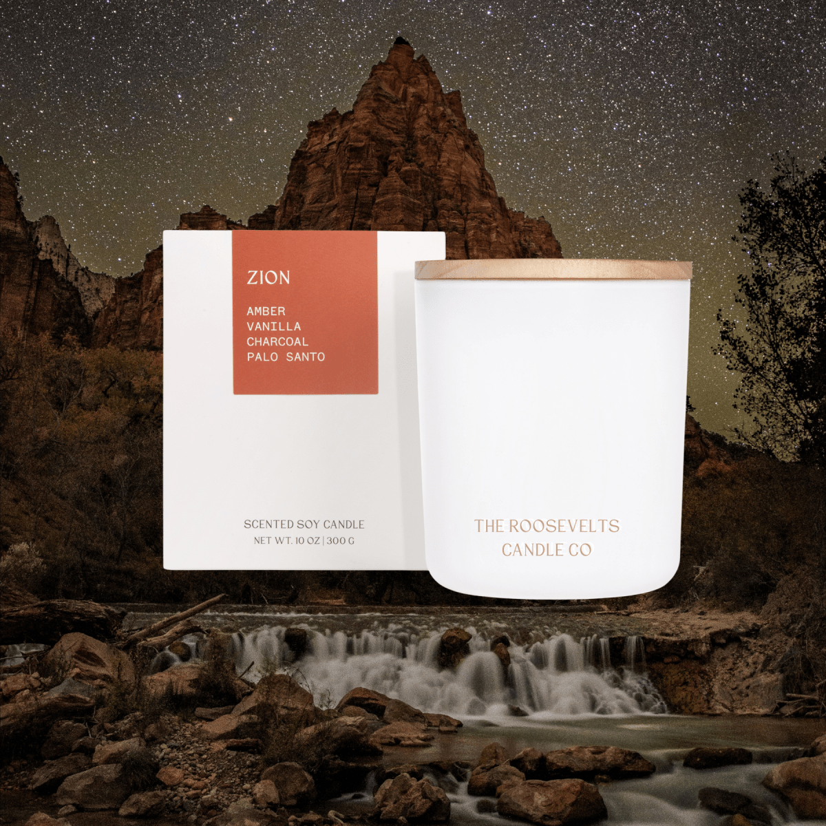 Zion Candle Trio - The Roosevelts Candle Co.-Candle